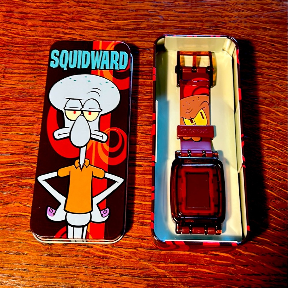 SPONGEBOB SQUAREPANTS Squidward Burger King Promotional Watch from 20004